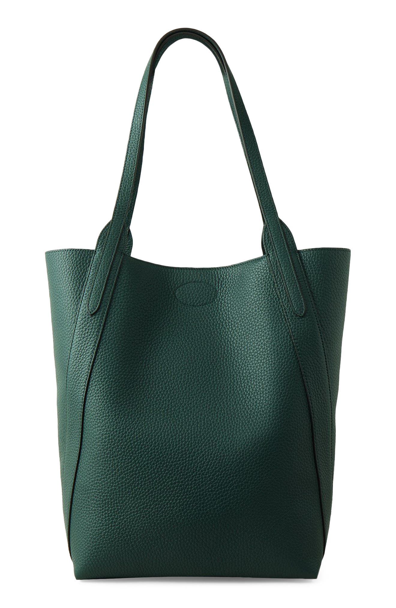 North/South Bayswater Leather Tote, Alternate, color, MULBERRY GREEN