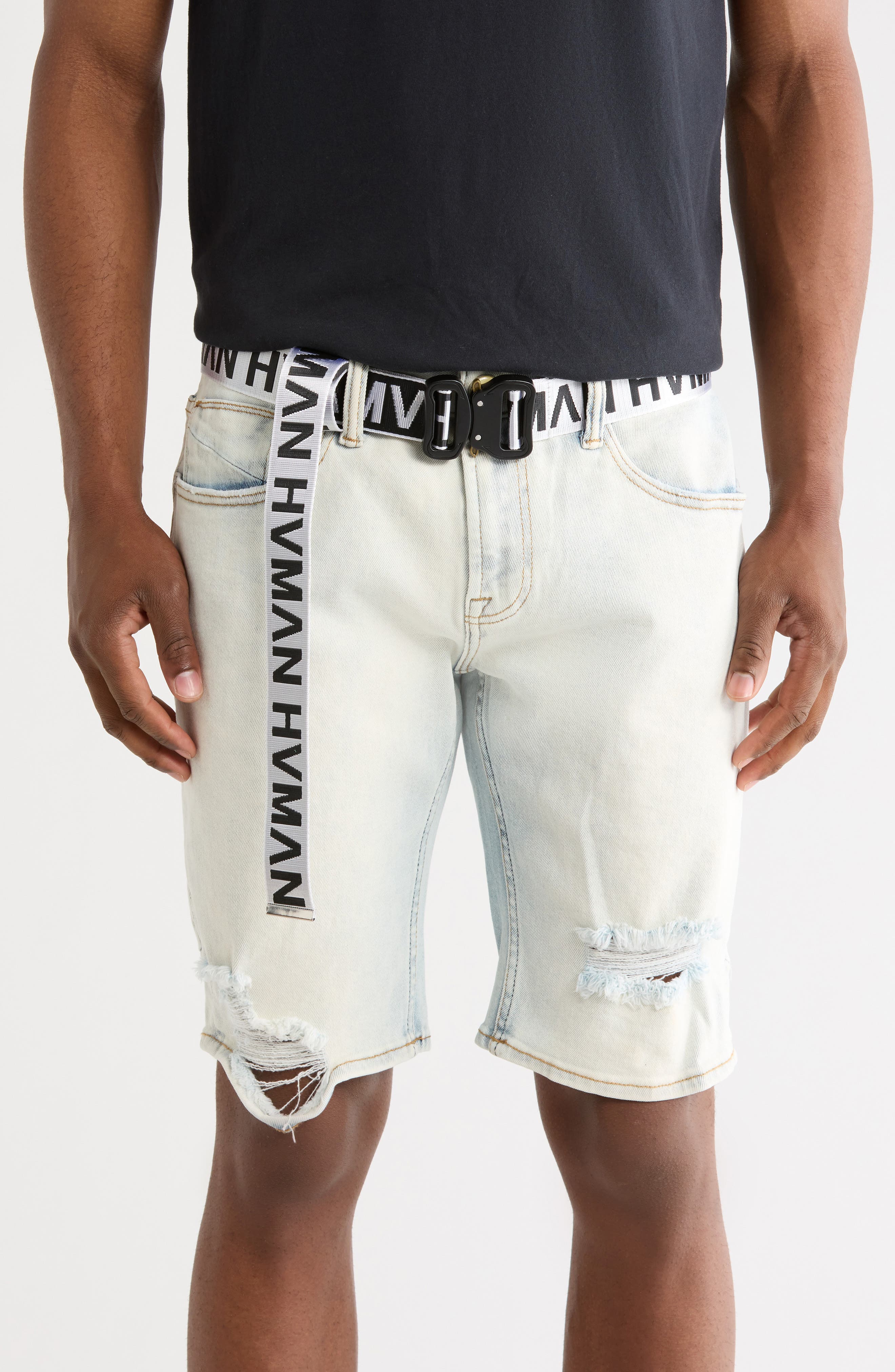 HVMAN Mero Slim Stretch Shorts