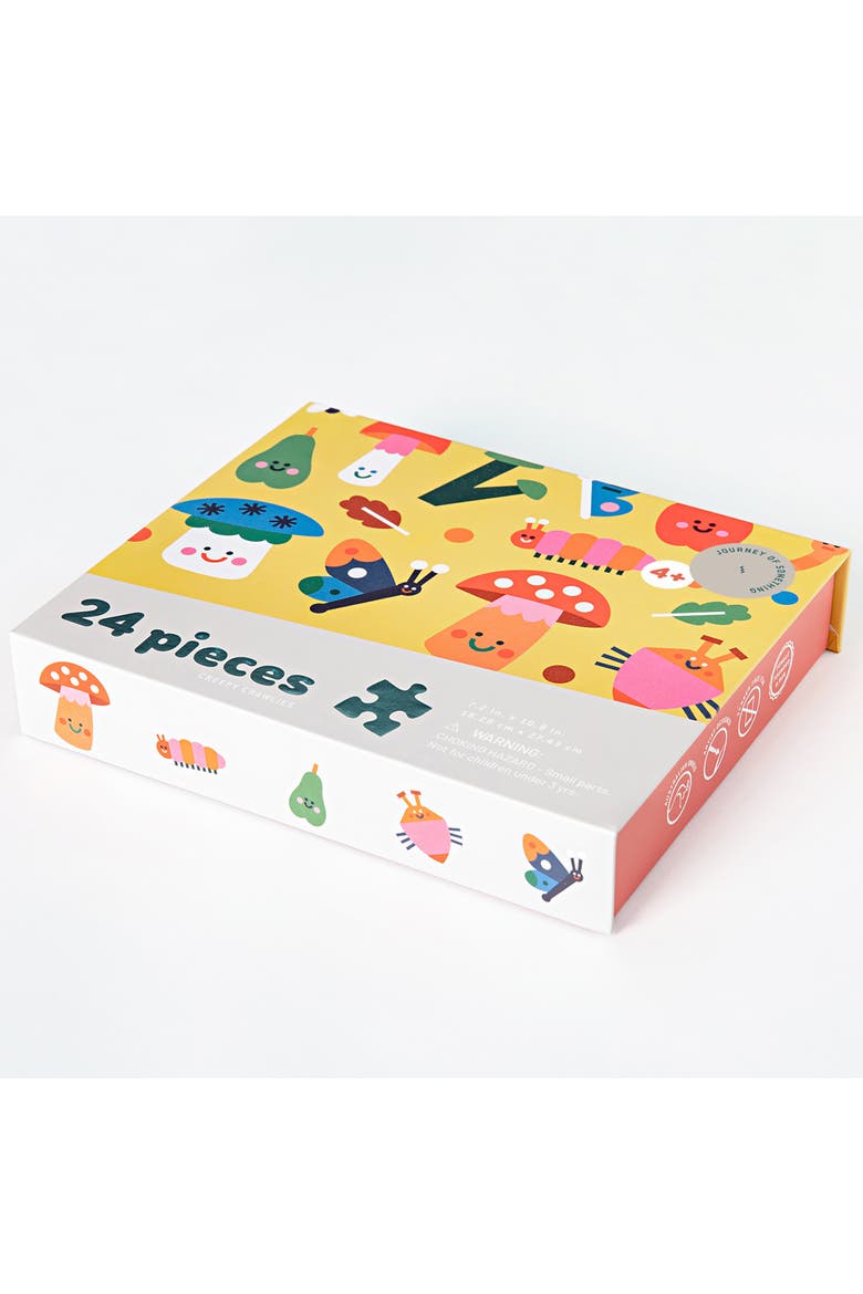 Creepy Crawlies, 24 Piece Puzzle, Insect Scene, Kids 4+, Alternate, color, Multicolored