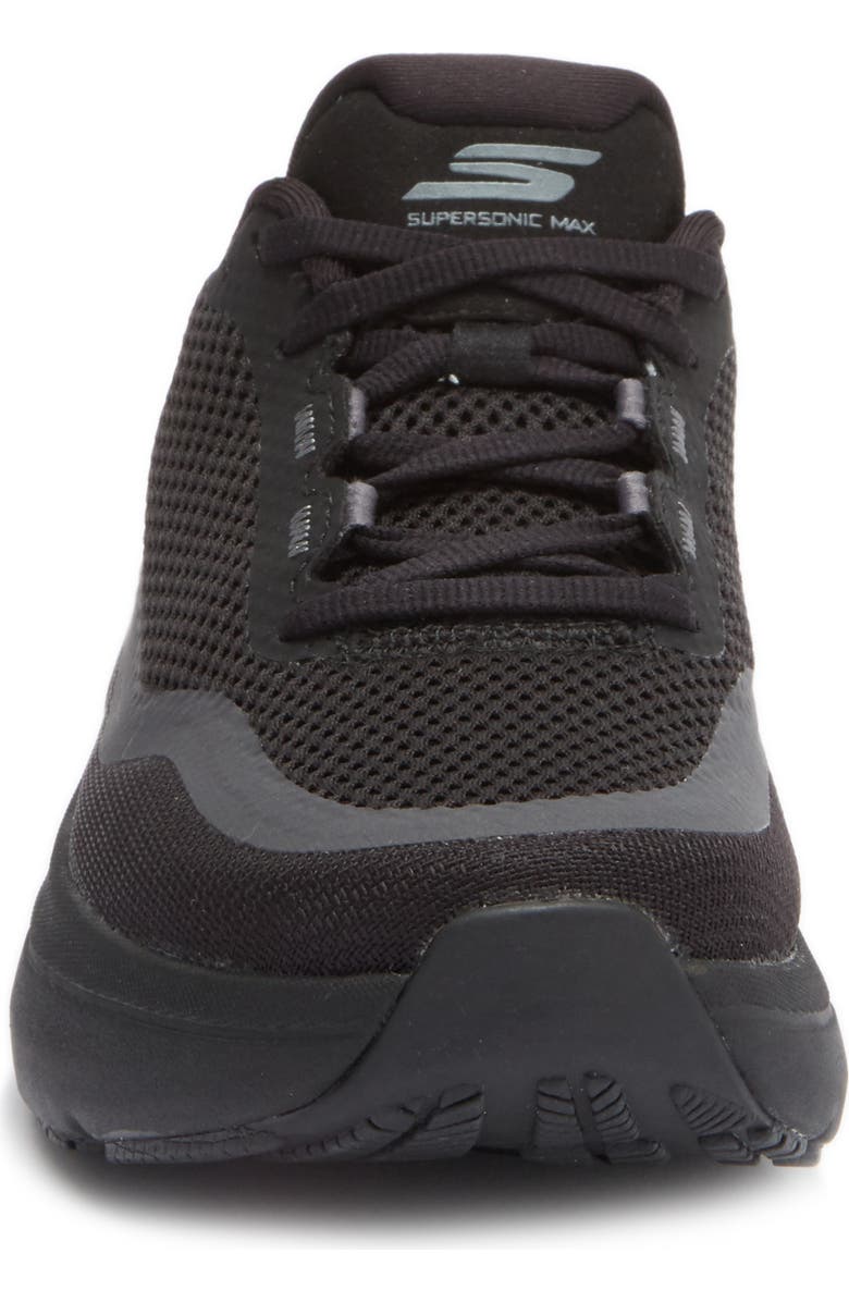 SKECHERS GO RUN Supersonic Max Running Shoe, Alternate, color, Black