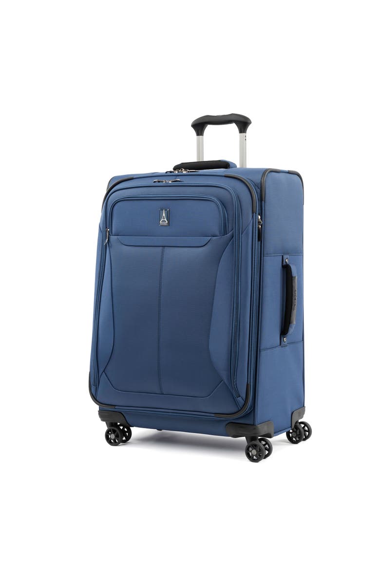 Tourlite Softside Expandable 3 Piece (21"/25"/29") Spinner Luggage Set, Alternate, color, Blue