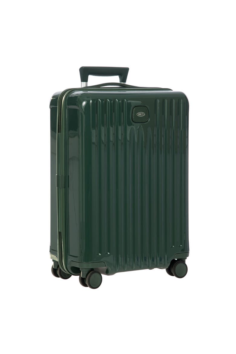 Positano Hardside Expandable 21" Carry On Spinner Luggage, Alternate, color, Emerald
