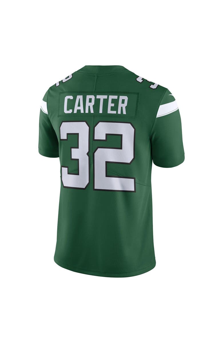 Nike Men's Nike Michael Carter Green New York Jets Vapor F.U.S.E. Limited Jersey, Alternate, color,