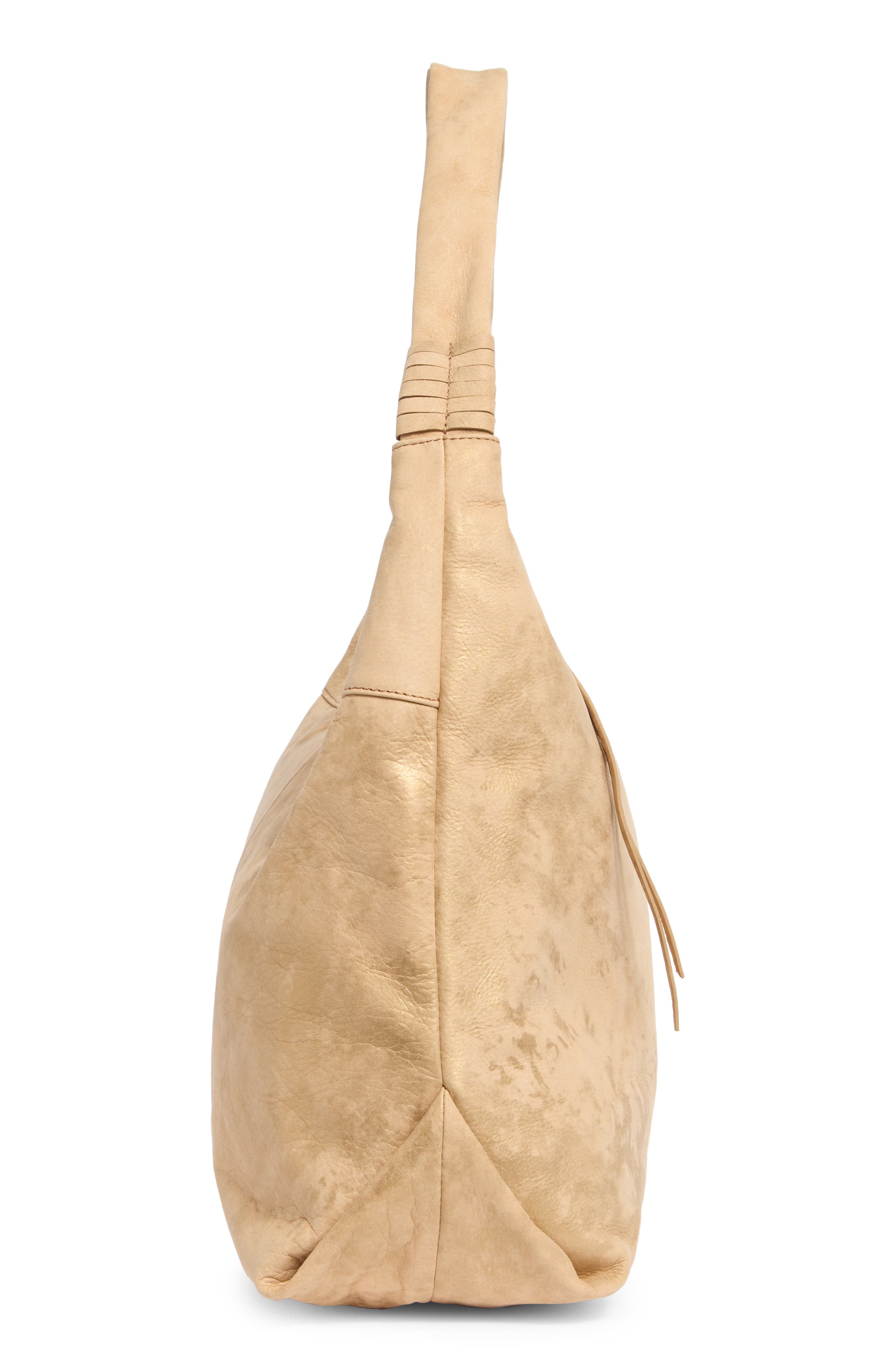 HOBO Astrid Leather Hobo Bag, Alternate, color, 