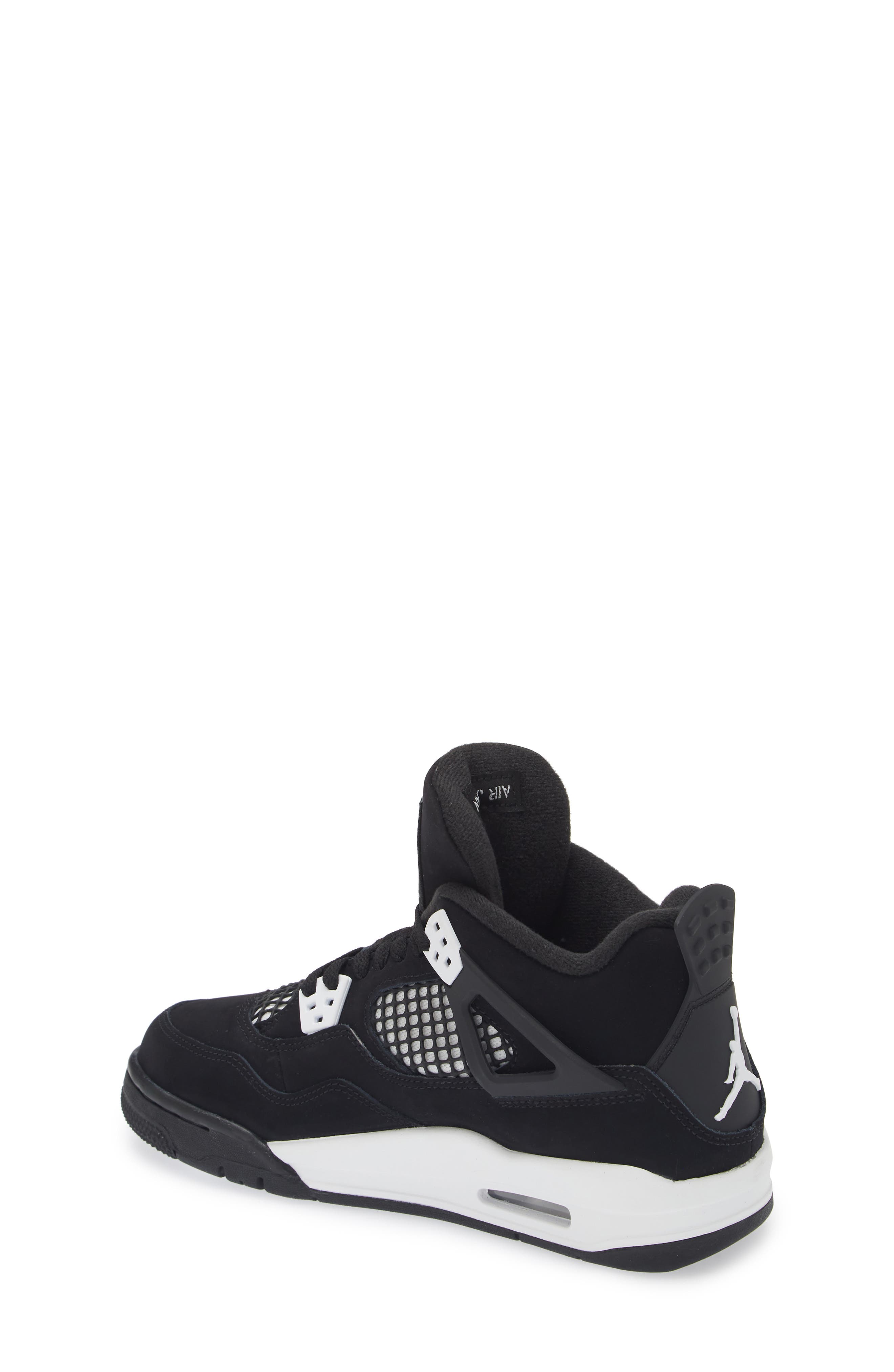 Jordan Kids' Air Jordan 4 Retro Basketball Sneaker, Alternate, color, 