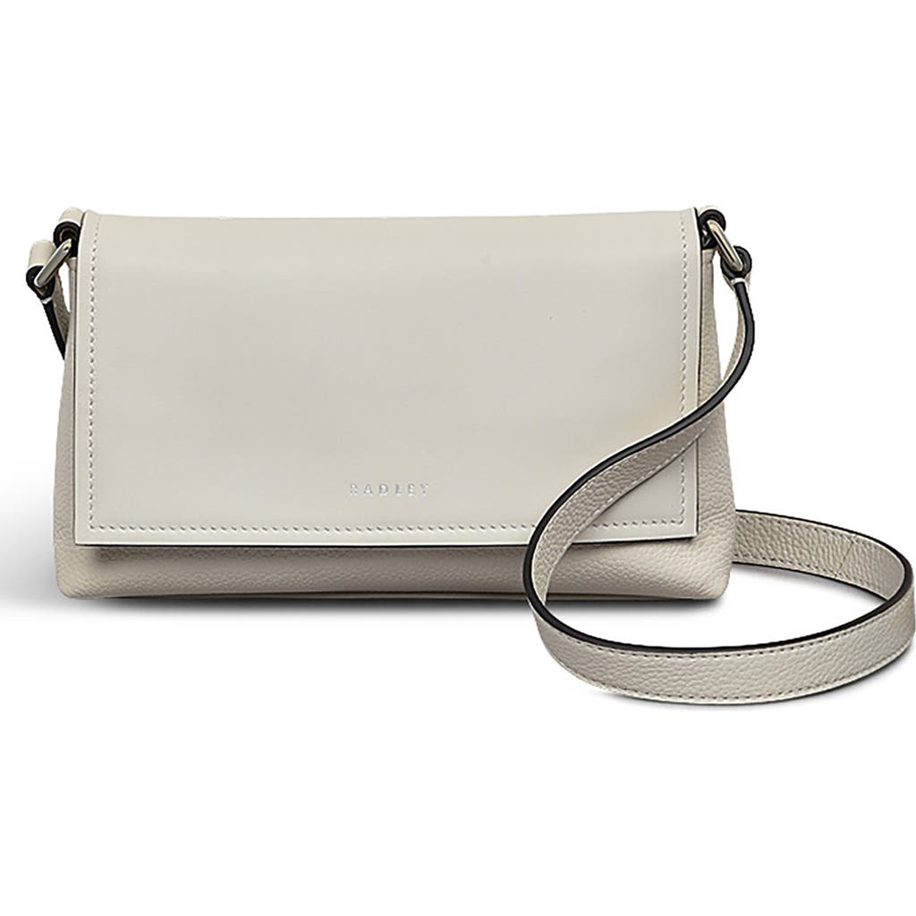 Radley Holmes Avenue Mini Flapover Crossbody Bag In Metallic
