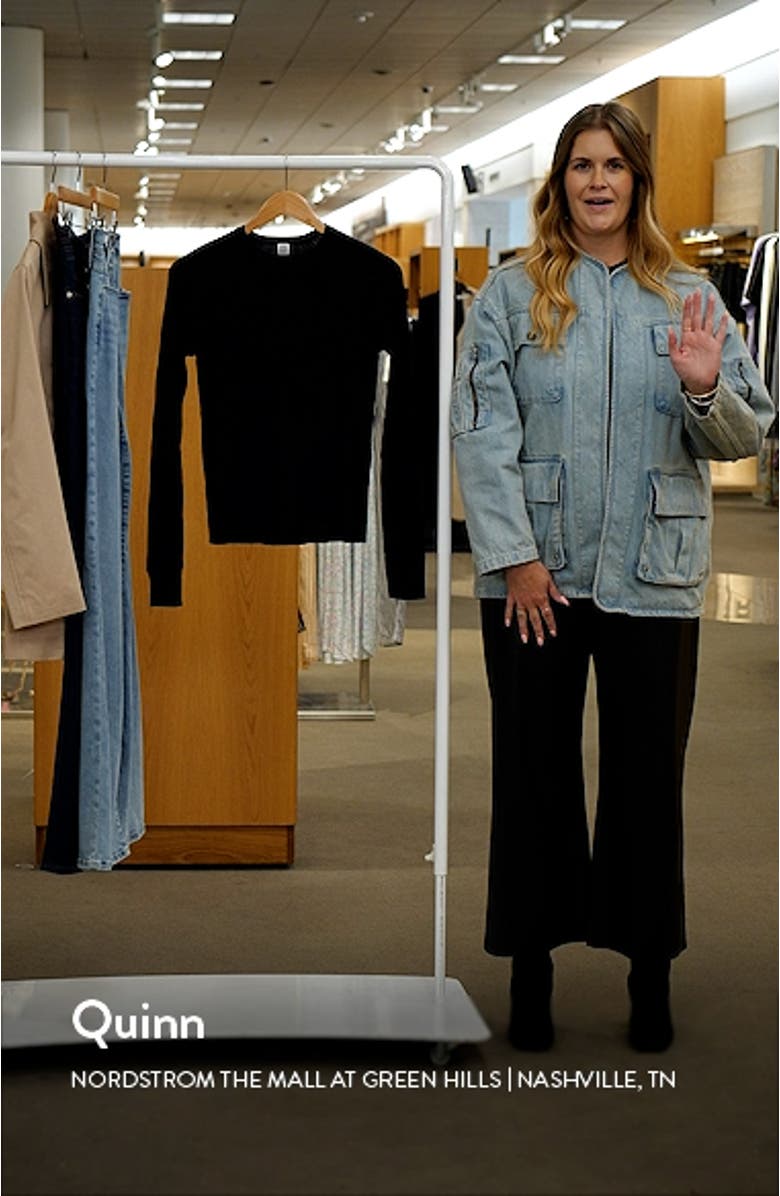 Rib Merino Wool Sweater, sales video thumbnail