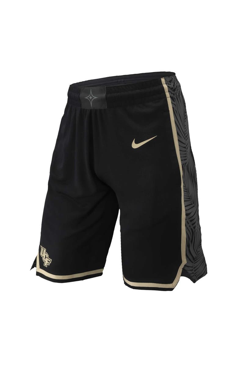 Nike Men's Nike Black UCF Knights Replica Performance Basketball Shorts, Alternate, color, Black