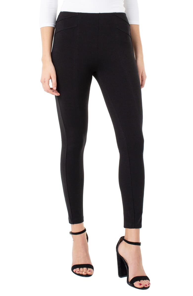 Liverpool Los Angeles Liverpool Seamed High Waist Leggings, Main, color, 