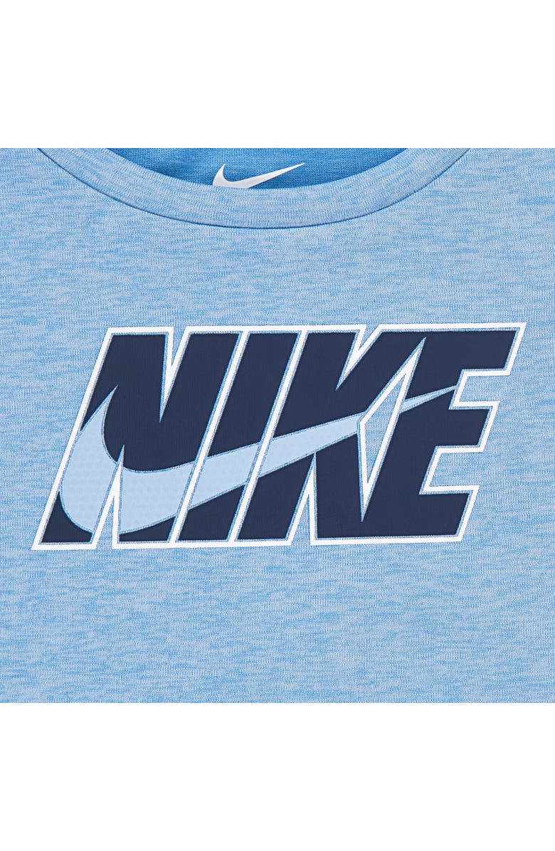 Nike Dropset Graphic T-Shirt & Shorts Set, Alternate, color, Midnight Navy