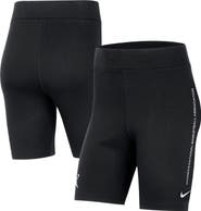 Nike Women's Nike Black WNBA Team 13 Tri-Blend 8" Biker Shorts