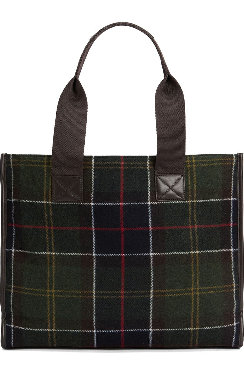 Barbour Turnberry Tartan Plaid Tote, Alternate, color,