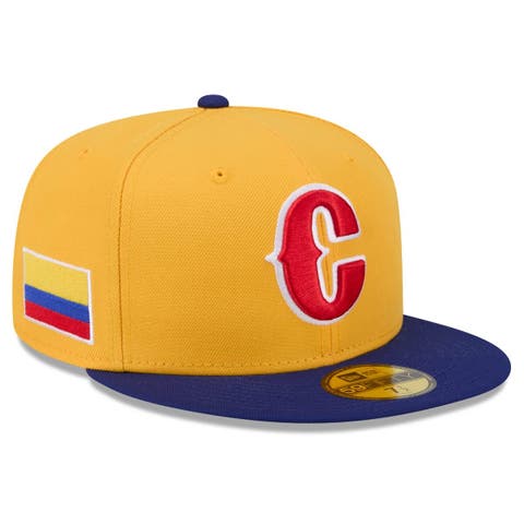 Men's New Era  Yellow/Blue Colombia Baseball 2026 World Baseball Classic 59FIFTY Fitted Hat