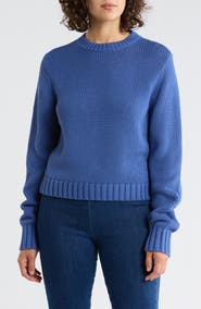 Madewell Solid Relaxed Cotton Sweater