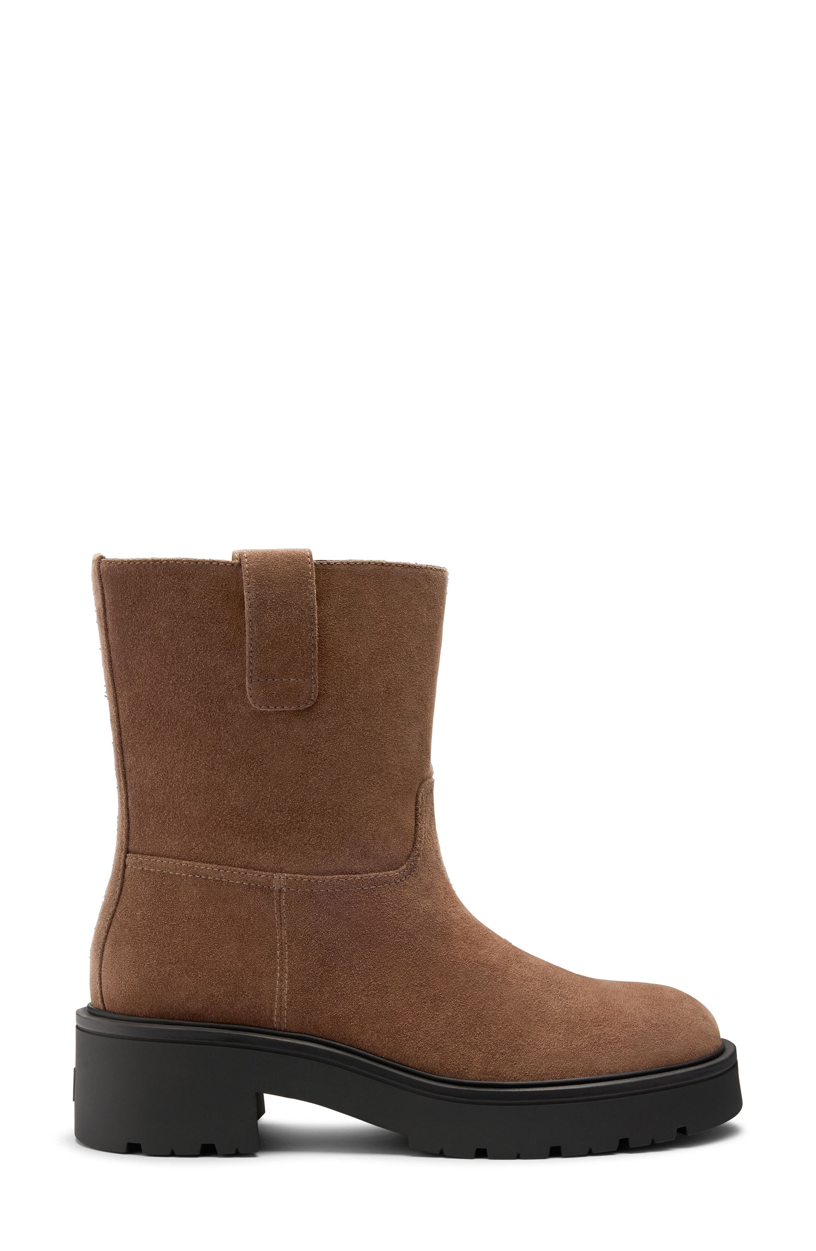 Ren Leather Bootie, Alternate, color, CIGAR