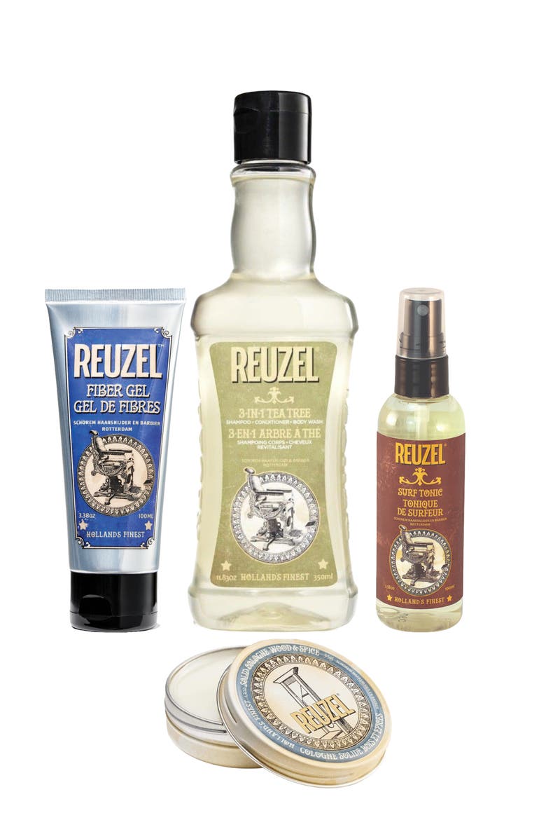 Hair & Cologne Balm Try Me Kit, Main, color, None