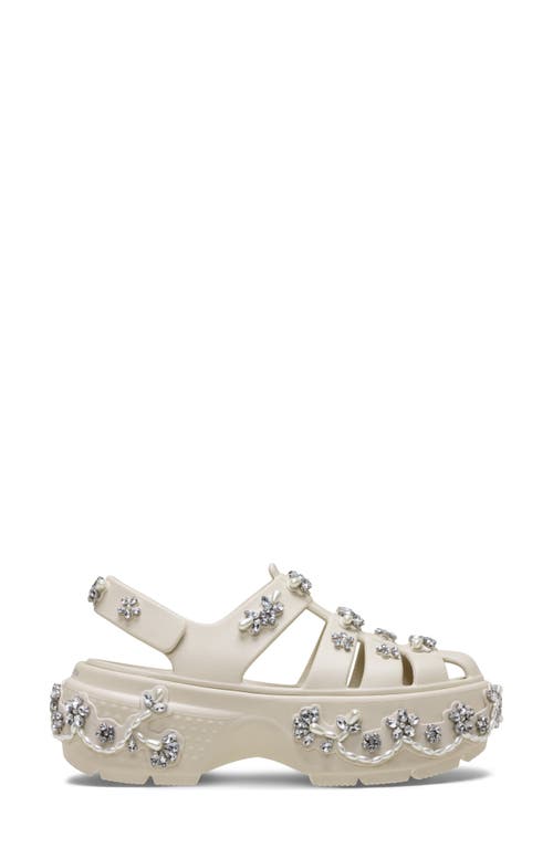 CROCS CROCS X SIMONE ROCHA STOMP PLATFORM FISHERMAN SANDAL 