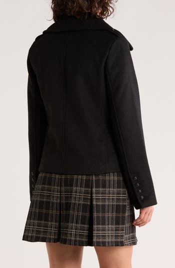 Double Breasted Peacoat