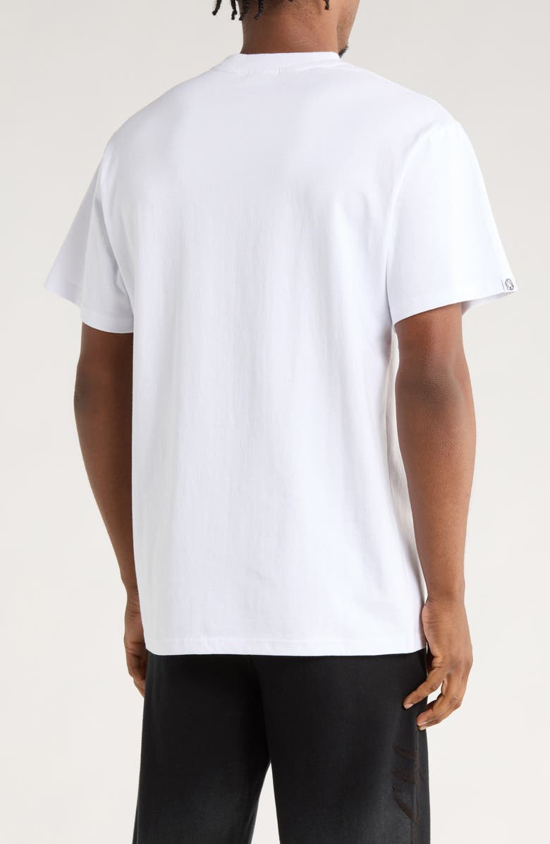 Billionaire Boys Club BB Grey Horizon Graphic T-Shirt, Alternate, color, White