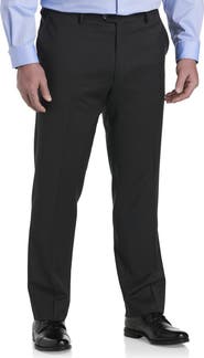 Oak Hill Premium by DXL Big & Tall Waist-Relaxer Suit Pants