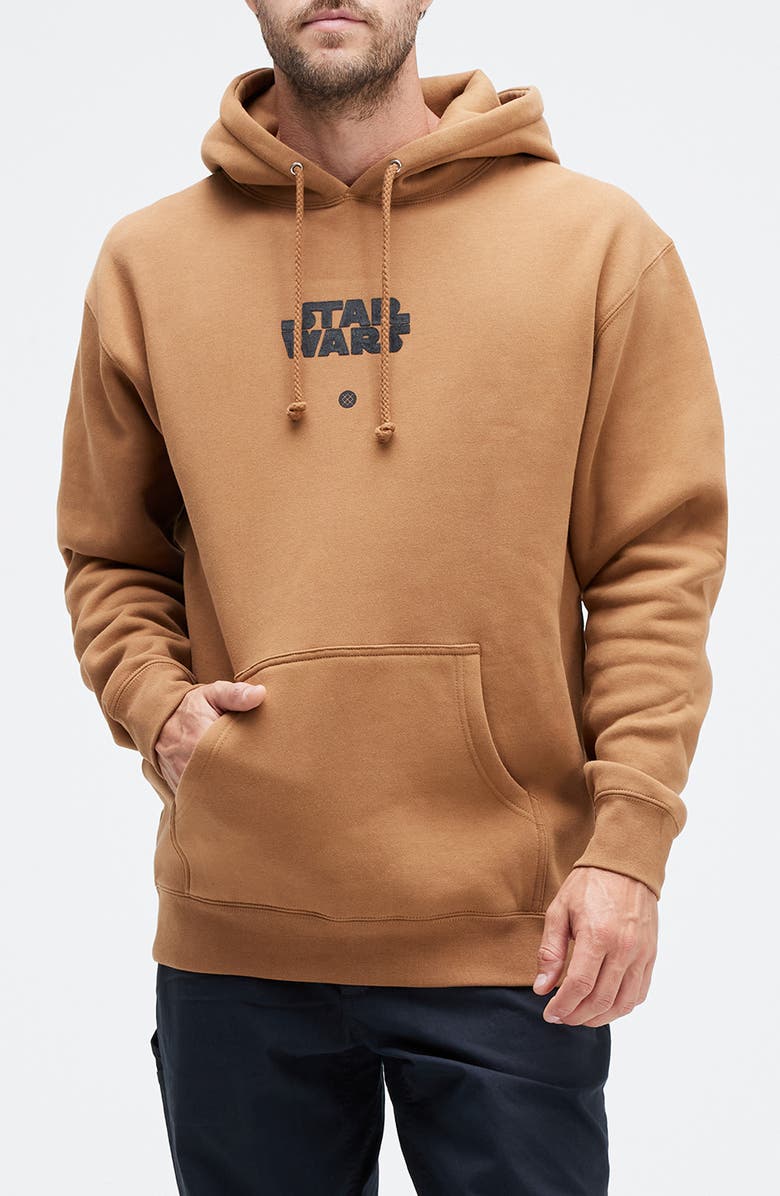 Stance DJ Star Wars<sup>®</sup> Cotton Blend Graphic Hoodie, Main, color, Saddle