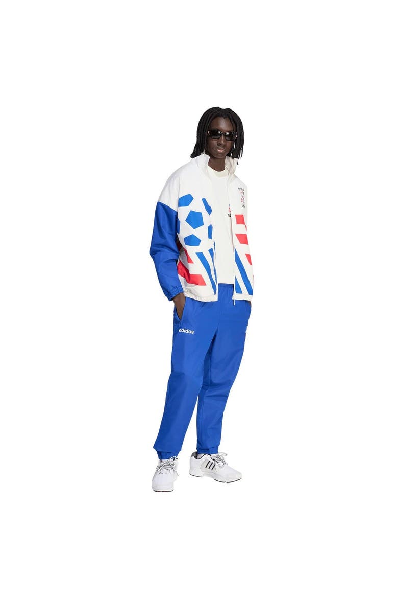 Men's adidas  Blue USMNT 1994 World Cup Woven Track Pants, Alternate, color, Blue