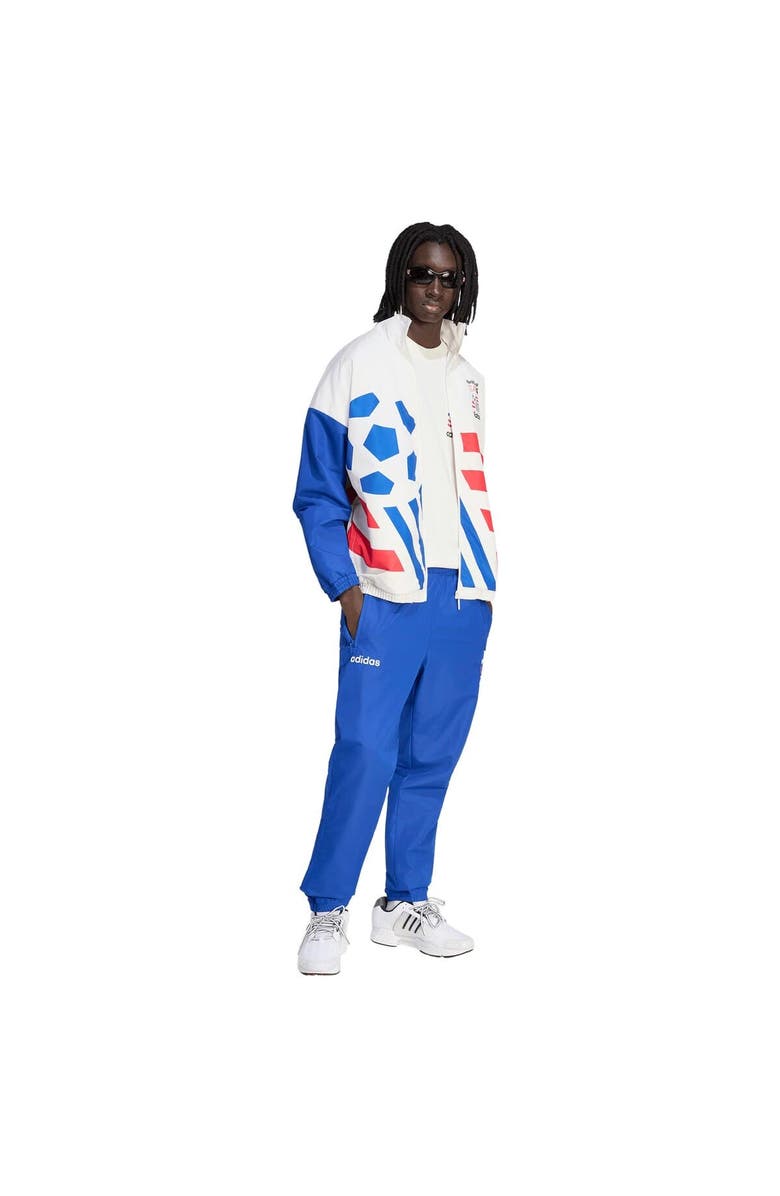 adidas Men's adidas  Blue USMNT 1994 World Cup Woven Track Pants, Alternate, color, Blue