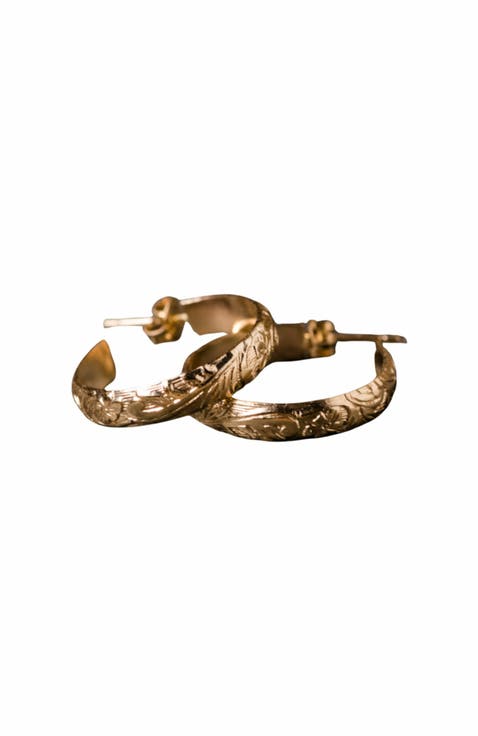 Filigree Hoops