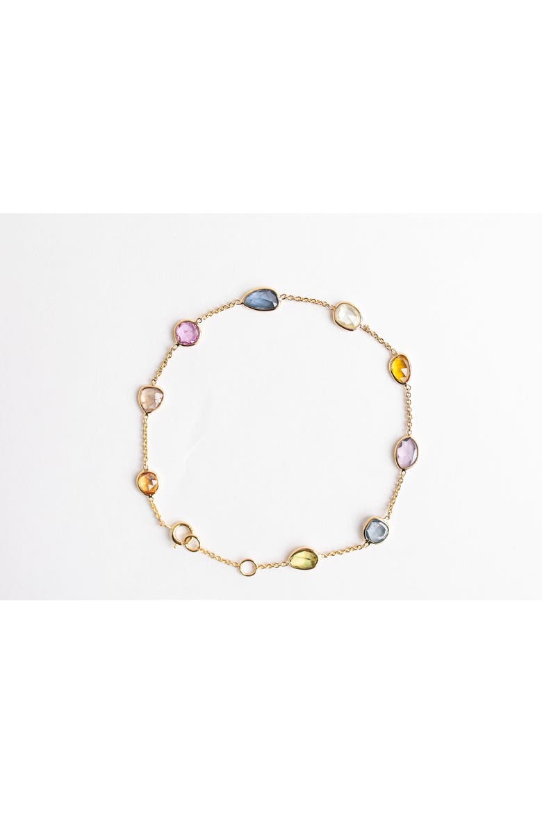 Multi Sapphire Radiance Bracelet, Main, color, Sapphire