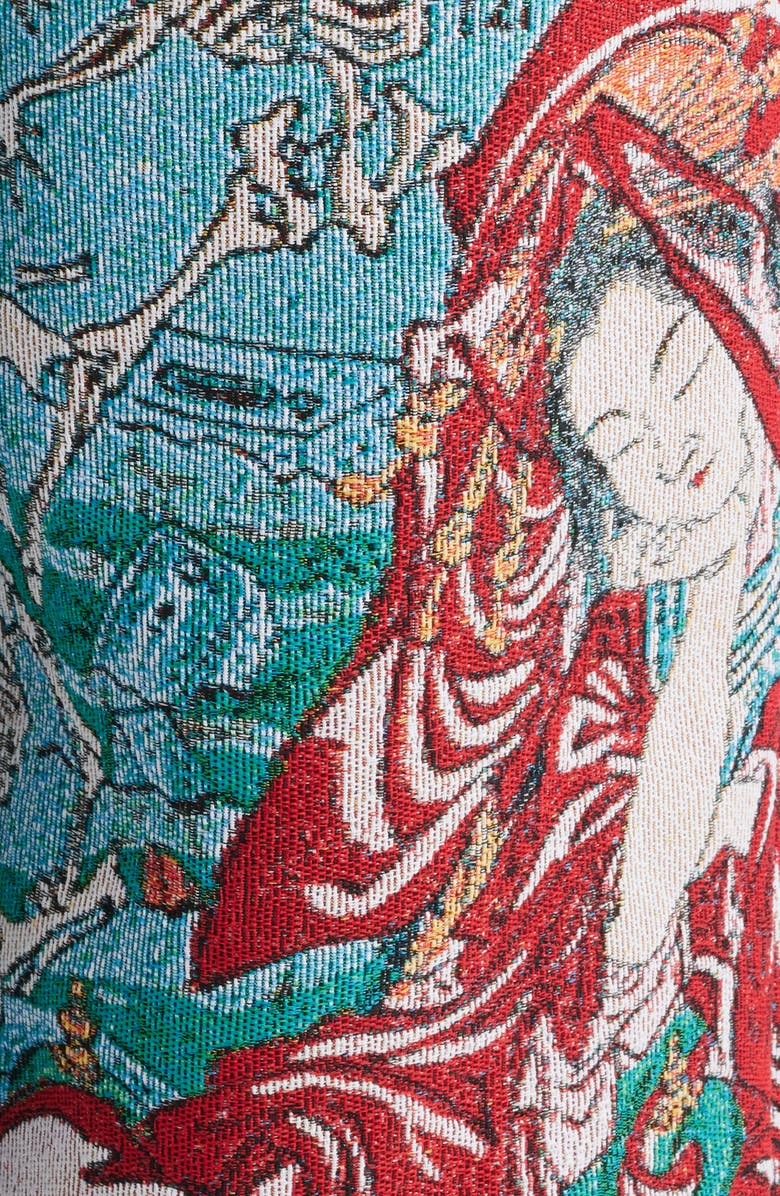 VERYRARE Jigoku Dayu Drawstrings Pants, Alternate, color, Blue/ Green