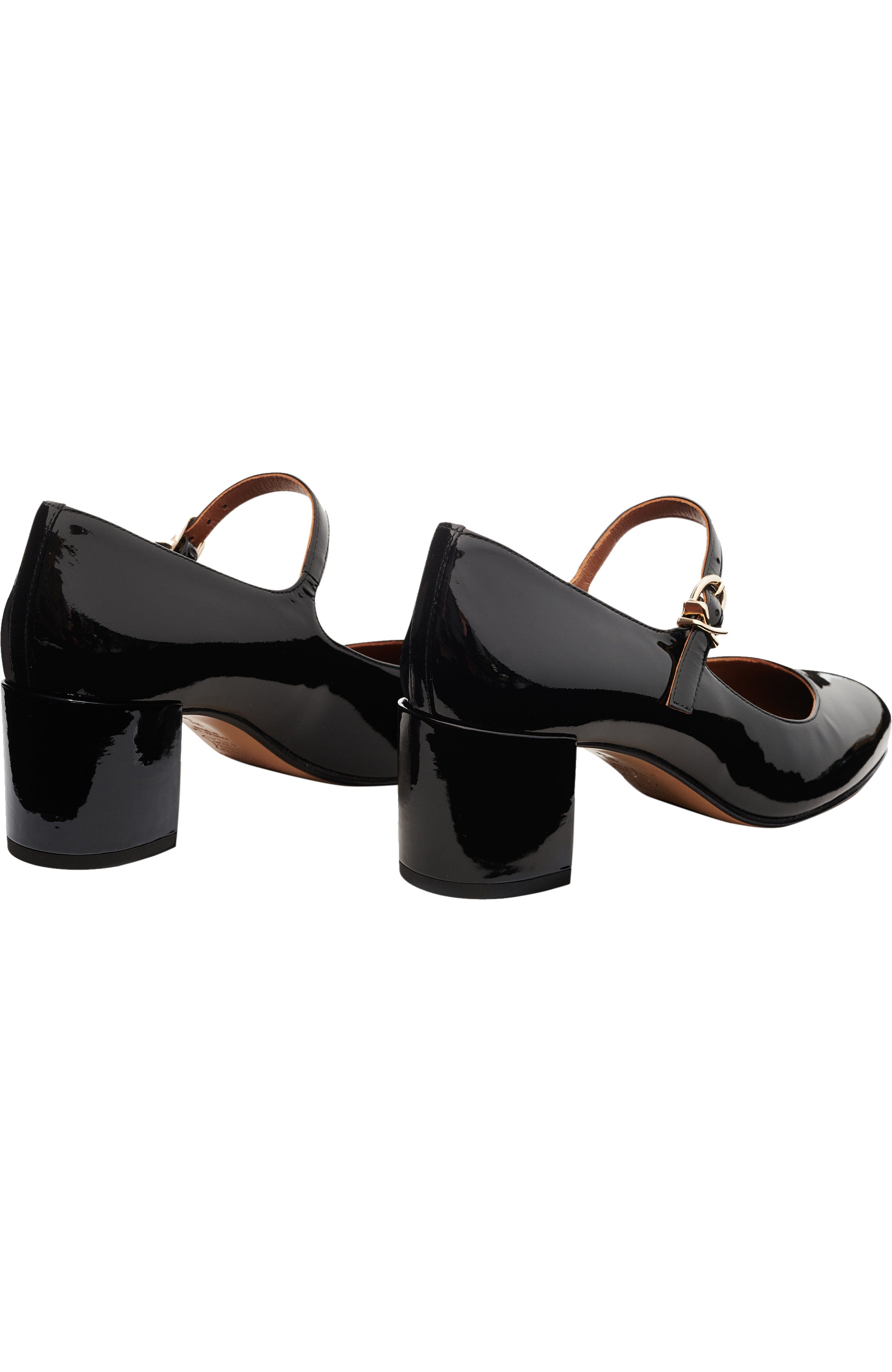 The Jane Heel, Alternate, color, Black Patent
