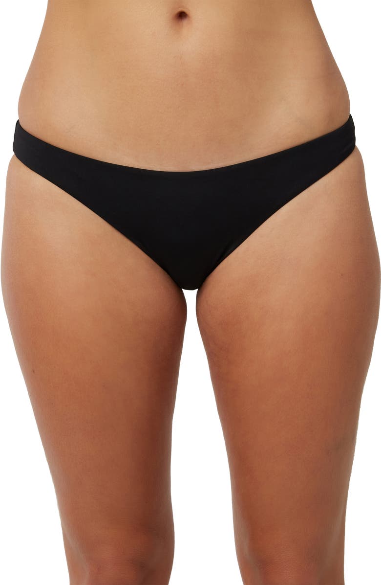 O'Neill Saltwater Solids Rockley Bikini Bottoms, Main, color, 