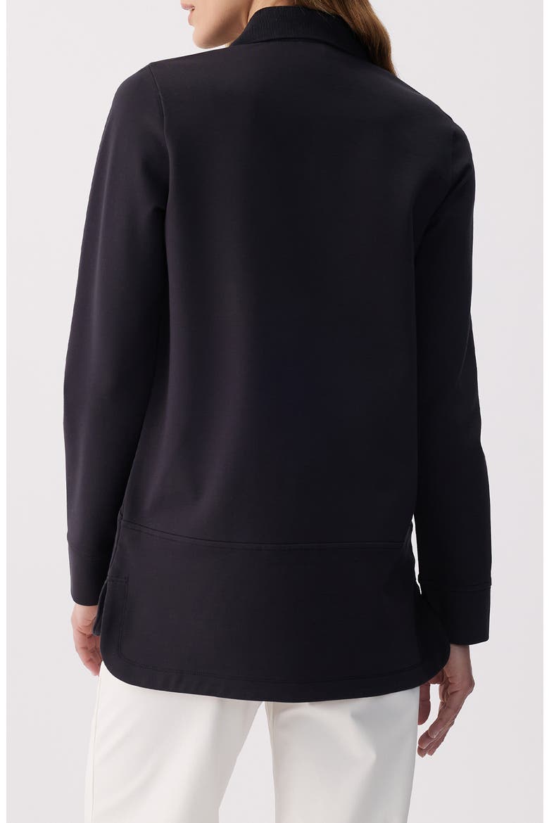 Mindset Polo Tunic, Alternate, color, BLACK