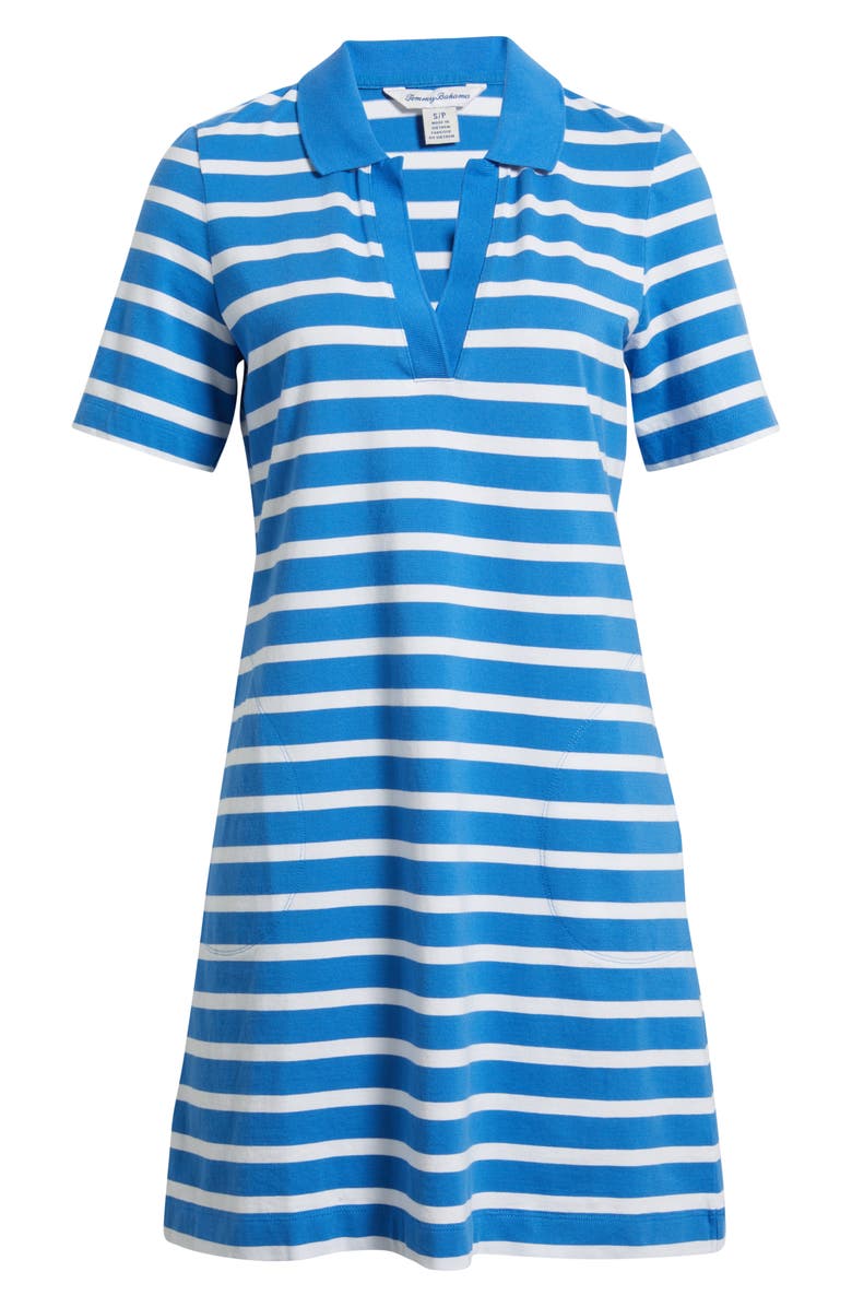 Tommy Bahama Coastal Cabana Cotton Shirtdress, Alternate, color, Palace Blue