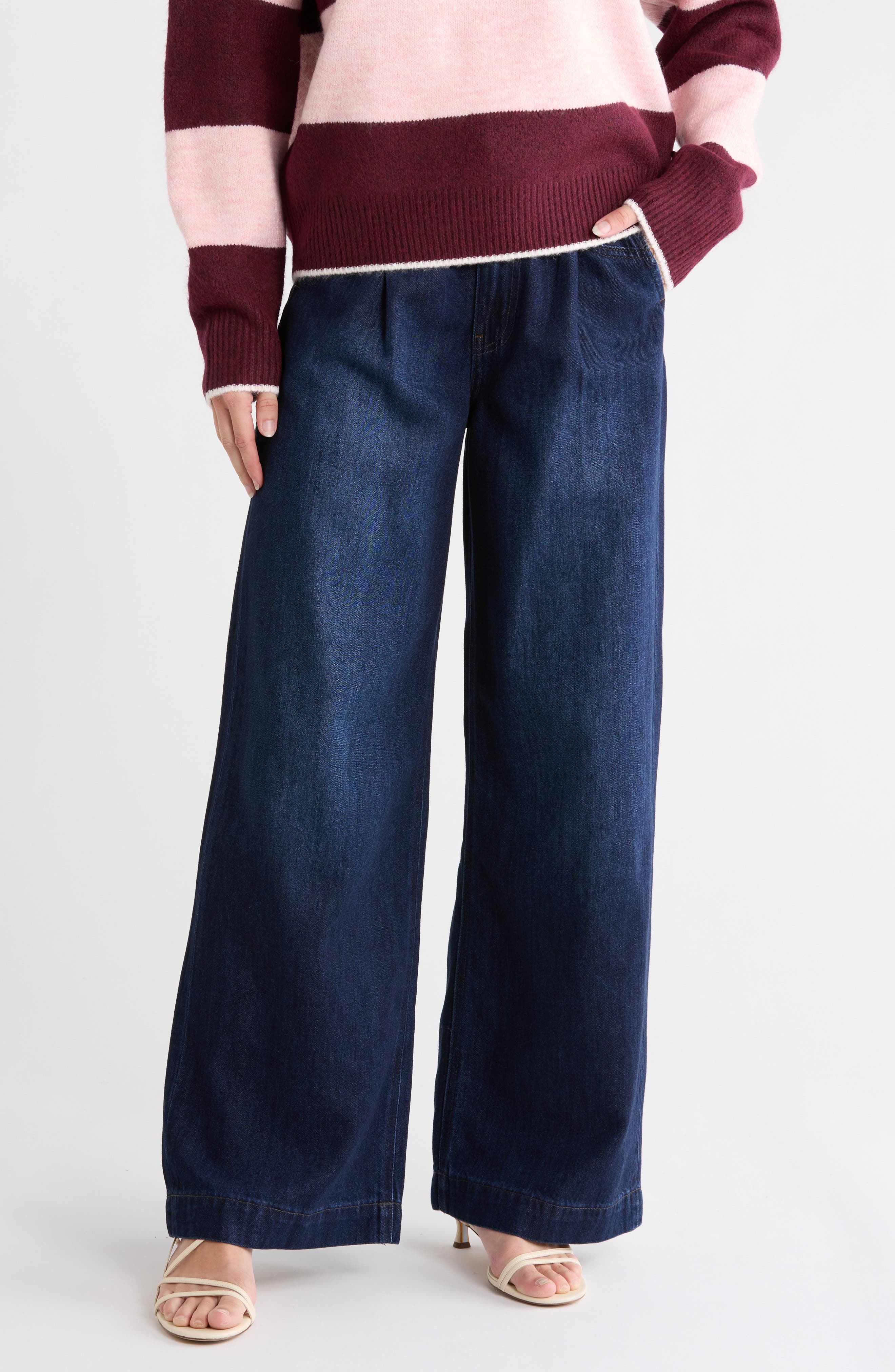 High Waist Wide Leg Jeans
