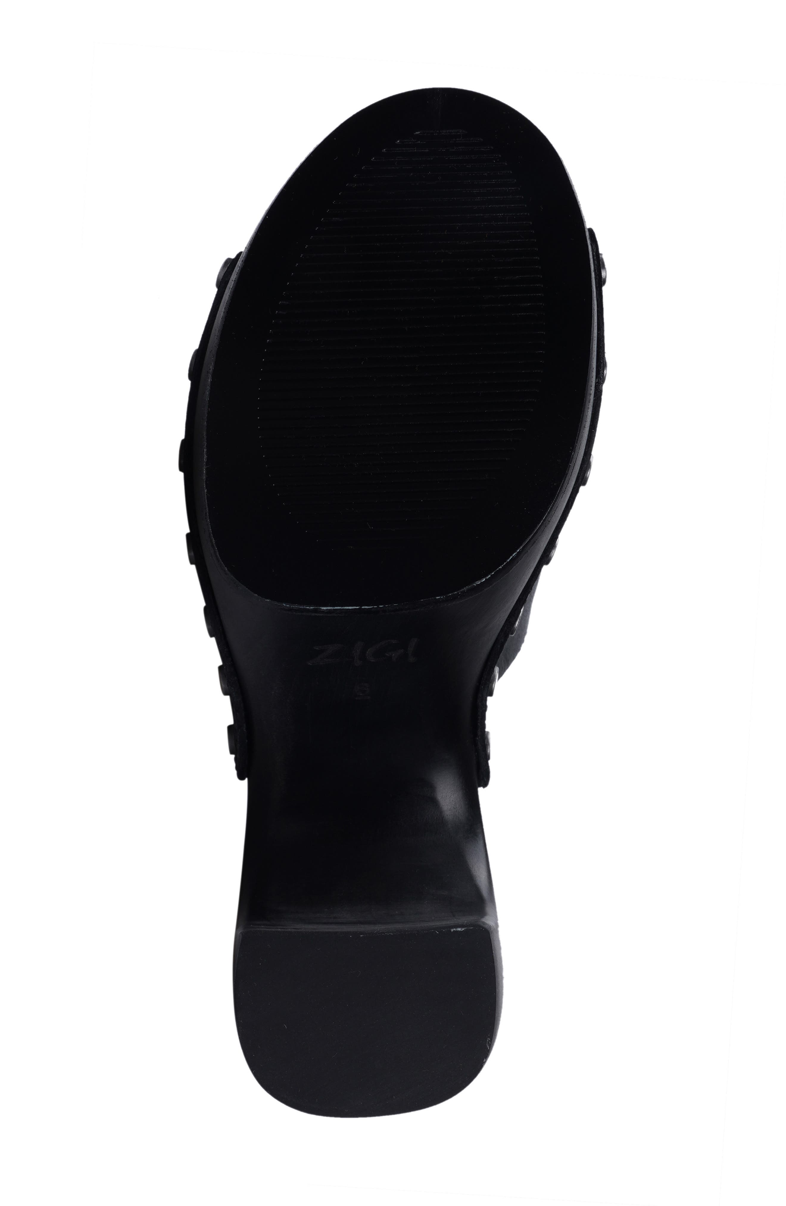 ZIGI Xyla Platform Sandal, Alternate, color, Black