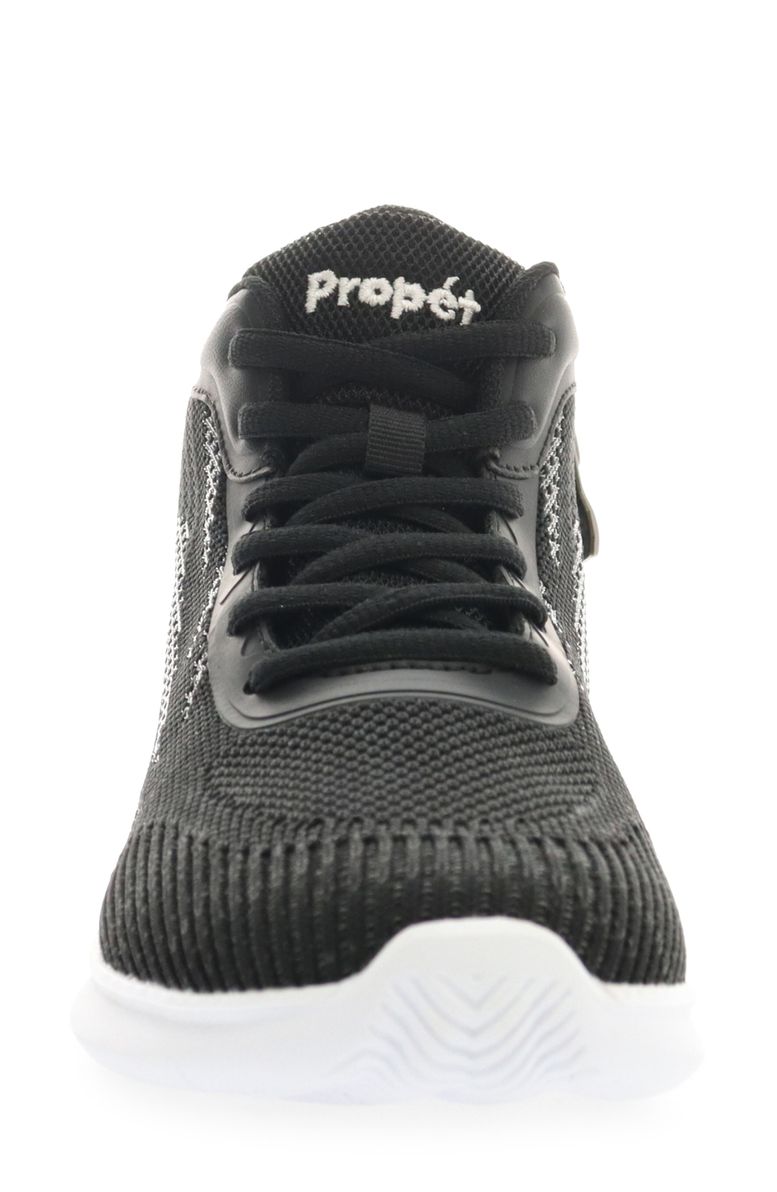 Propét Travelbound Hi Sneaker, Alternate, color, Black