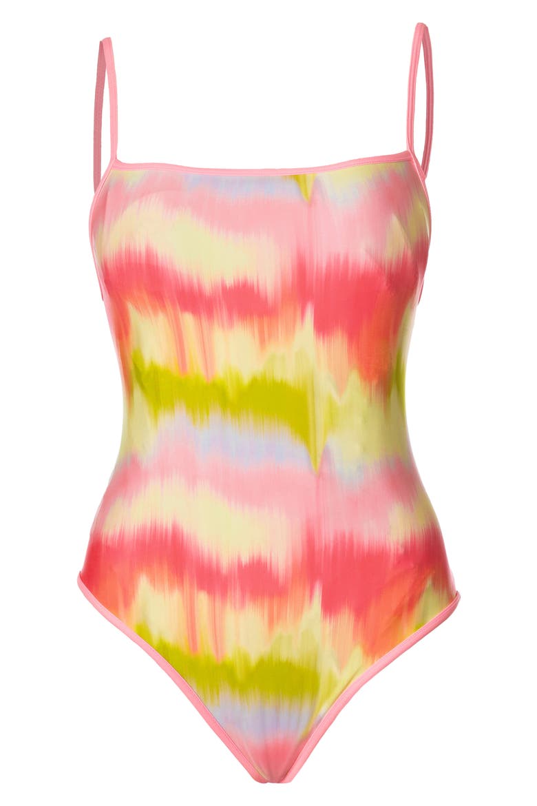 Palm & Sun Biella One-Piece Swimsuit, Alternate, color, PINK