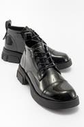 Prologue Shoes Lagom Patent Boot