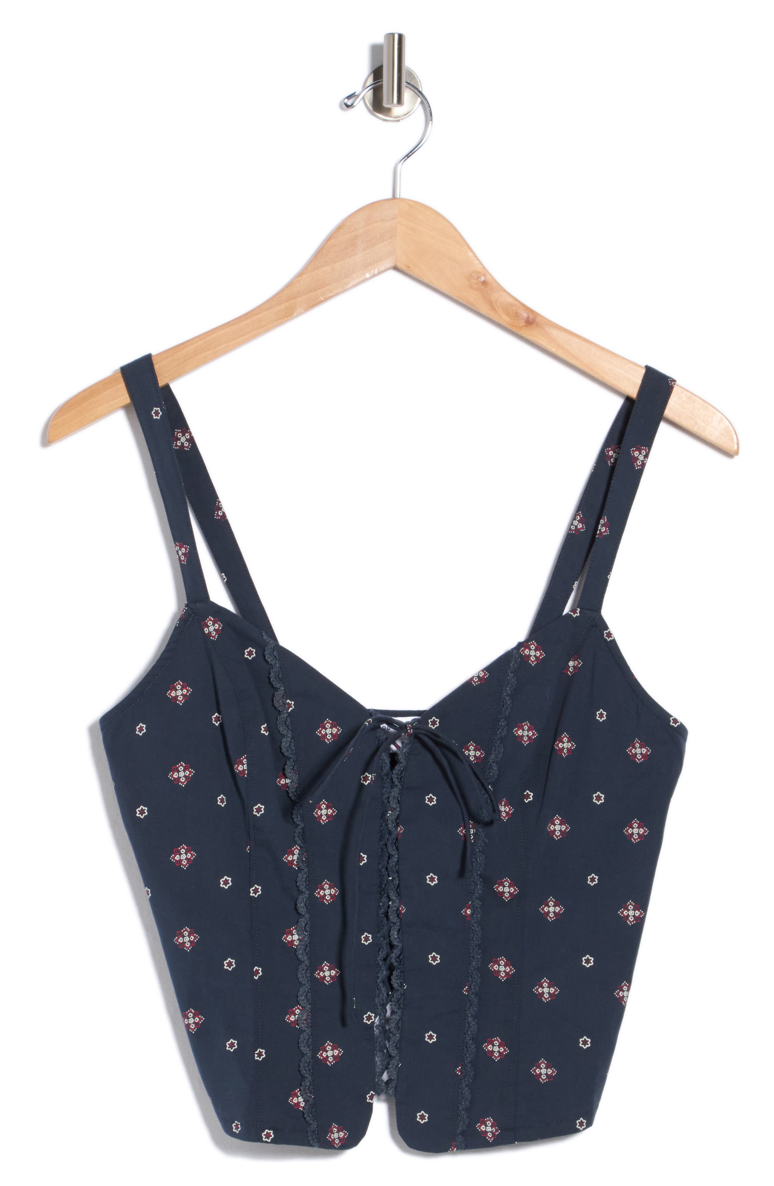 NEW NAVY BANDANA PRINT