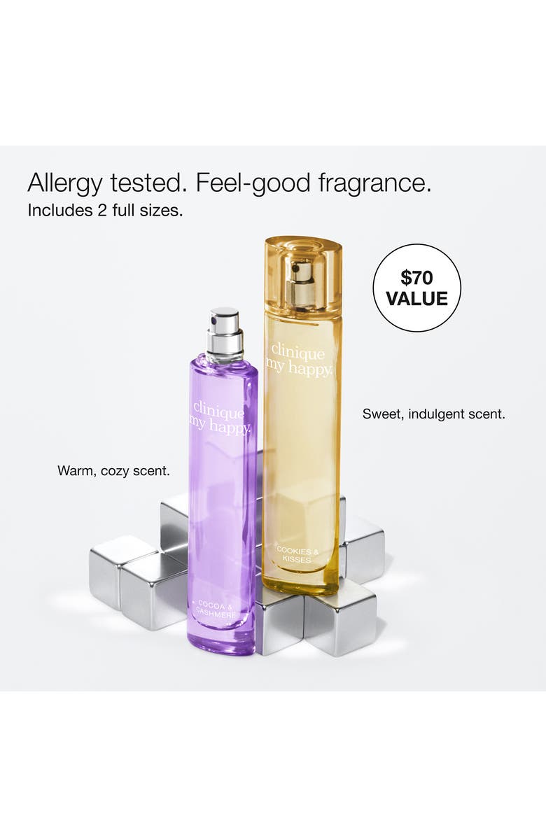 Clinique My Happy Duo Perfume Holiday Gift Set (Limited Edition) $70 Value, Alternate, color, 