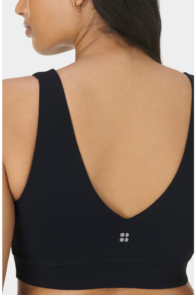 Ultimate Yoga Sports Bra, Alternate, color, BLACK