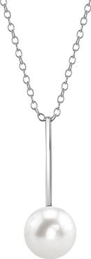 The Pearl Source 14K Gold Freshwater Pearl Emmanuelle Pendant