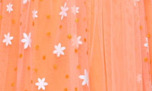 HANNAH BANANA HANNAH BANANA KIDS' FLORAL TULLE PARTY DRESS