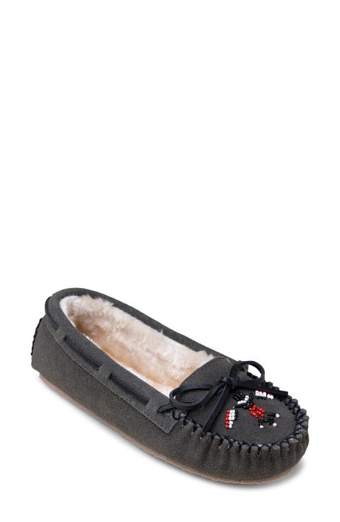 Thunderbird Animikii Faux Fur Lined Slipper (Women)