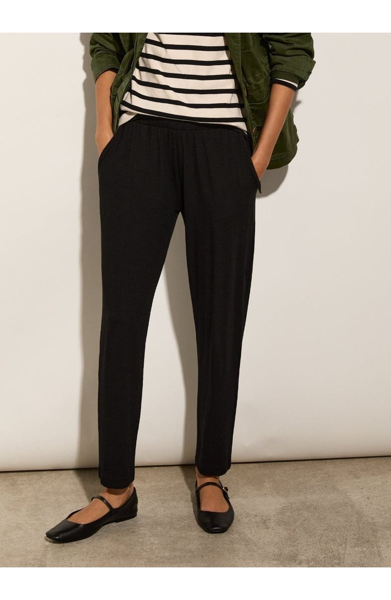 Baukjen Neath Tapered Trousers, Alternate, color, Caviar Black