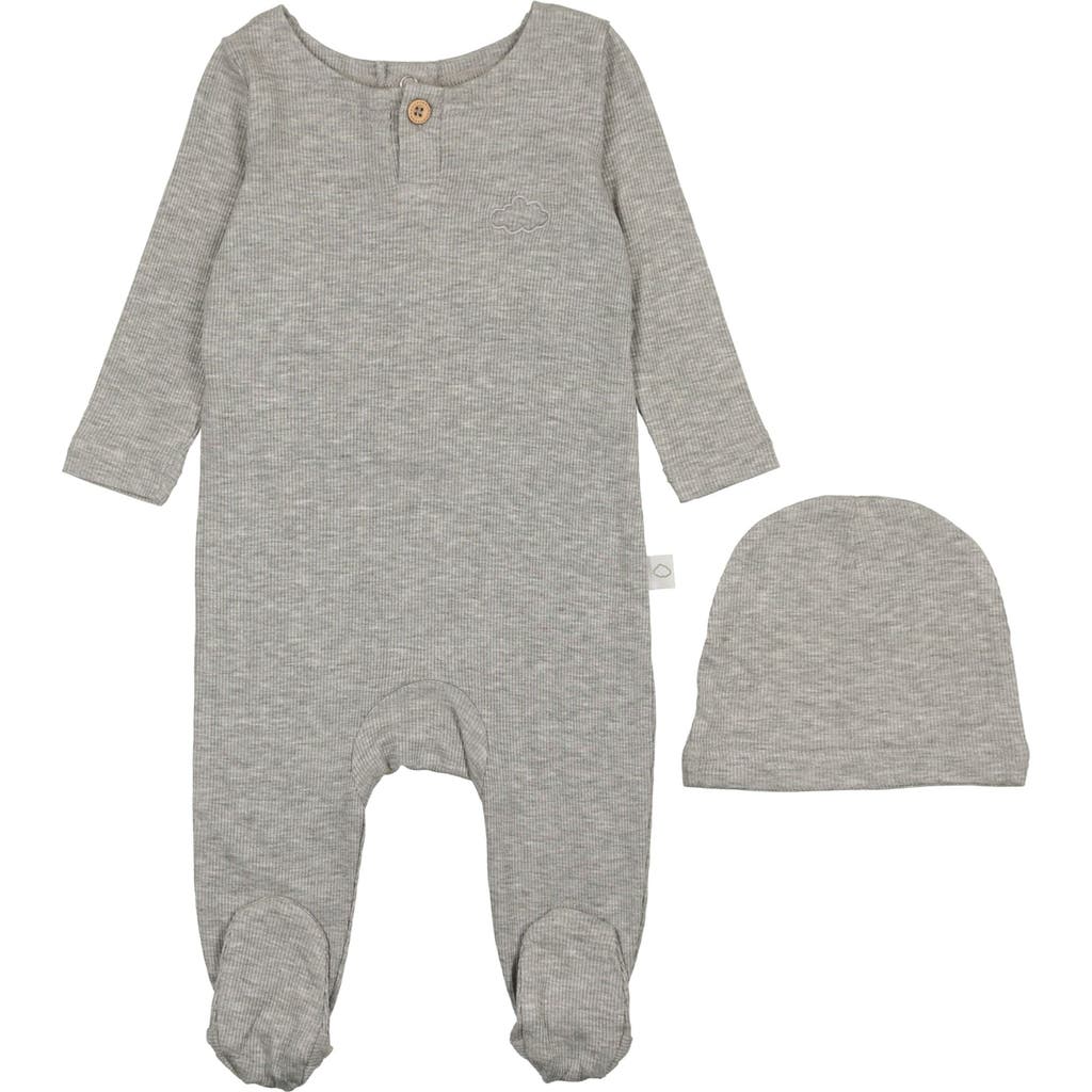 Pouf Henley Footie In Grey