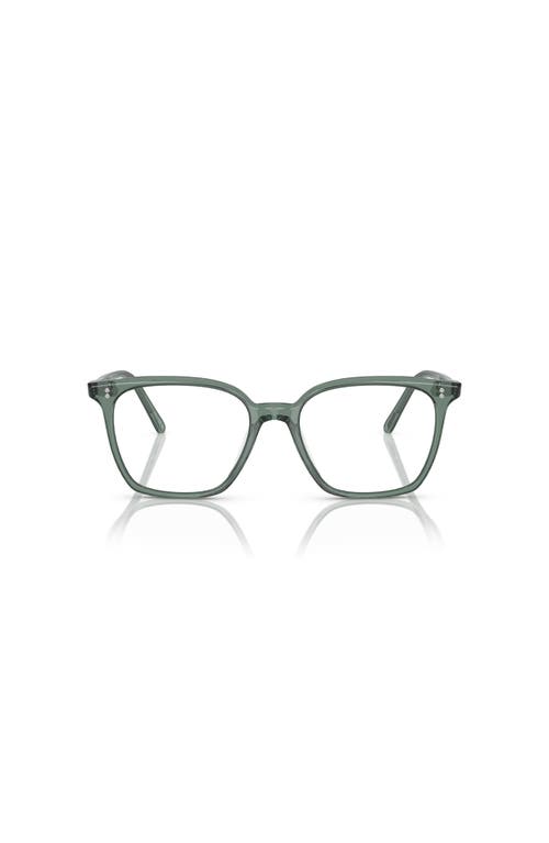 Oliver Peoples 50mm Square Optical Glasses In Green