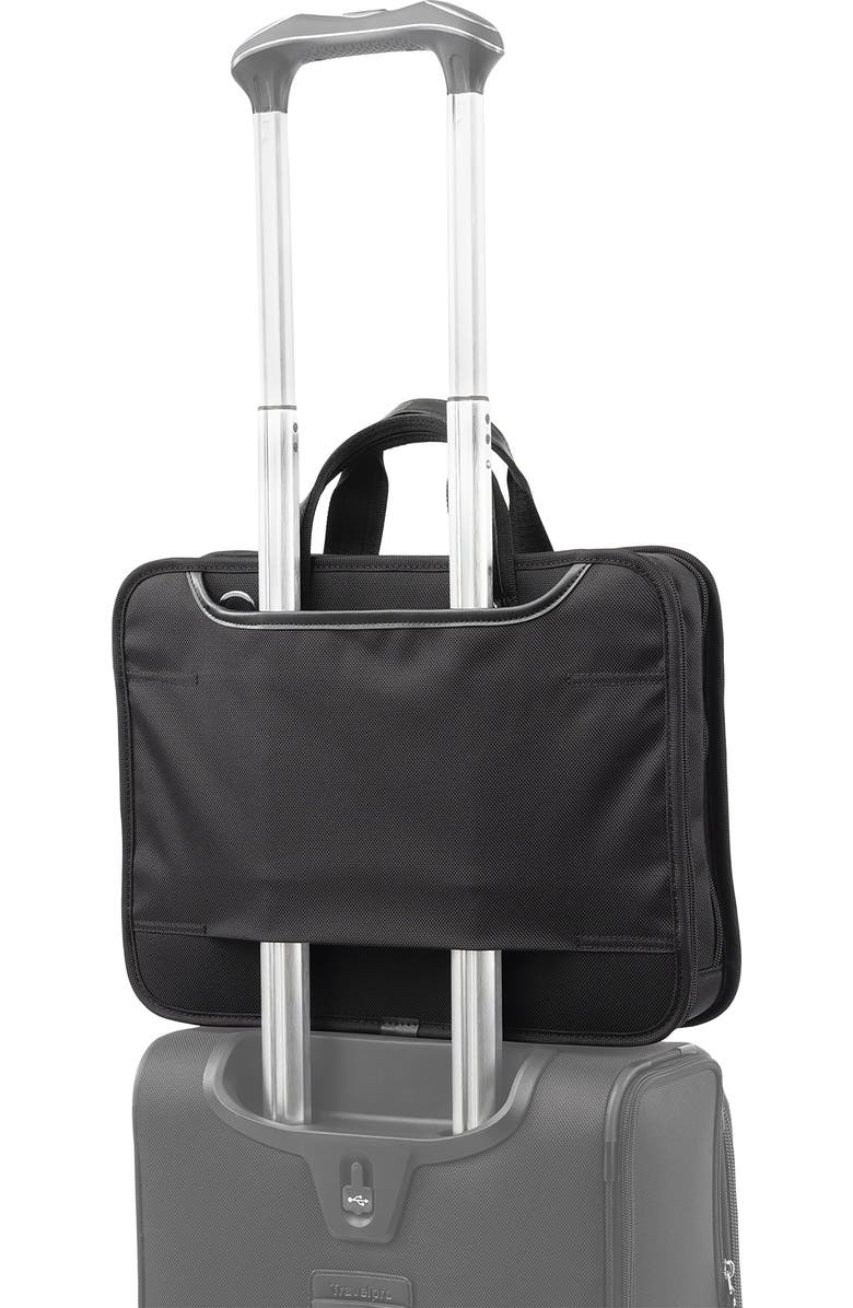 TRAVELPRO Platinum Elite Slim Business Laptop Briefcase, Fits up to 15.6 Inch Laptop, Alternate, color,