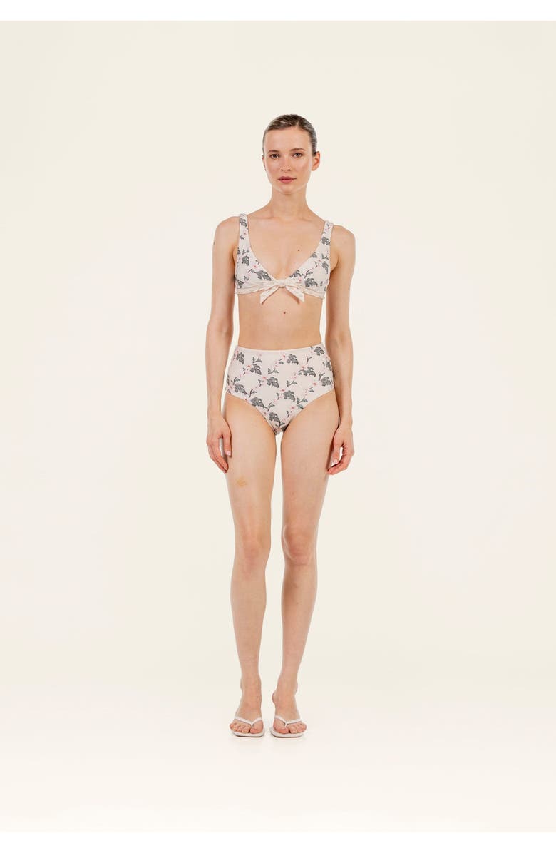 Agua by Agua Bendita Magenta Anhelo Bikini Bottom, Alternate, color, Multicolor
